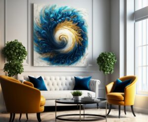 Why large wall decor ideas for living room scenery matters 