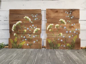 Sustainable Foraged Farmhouse Wall Art: