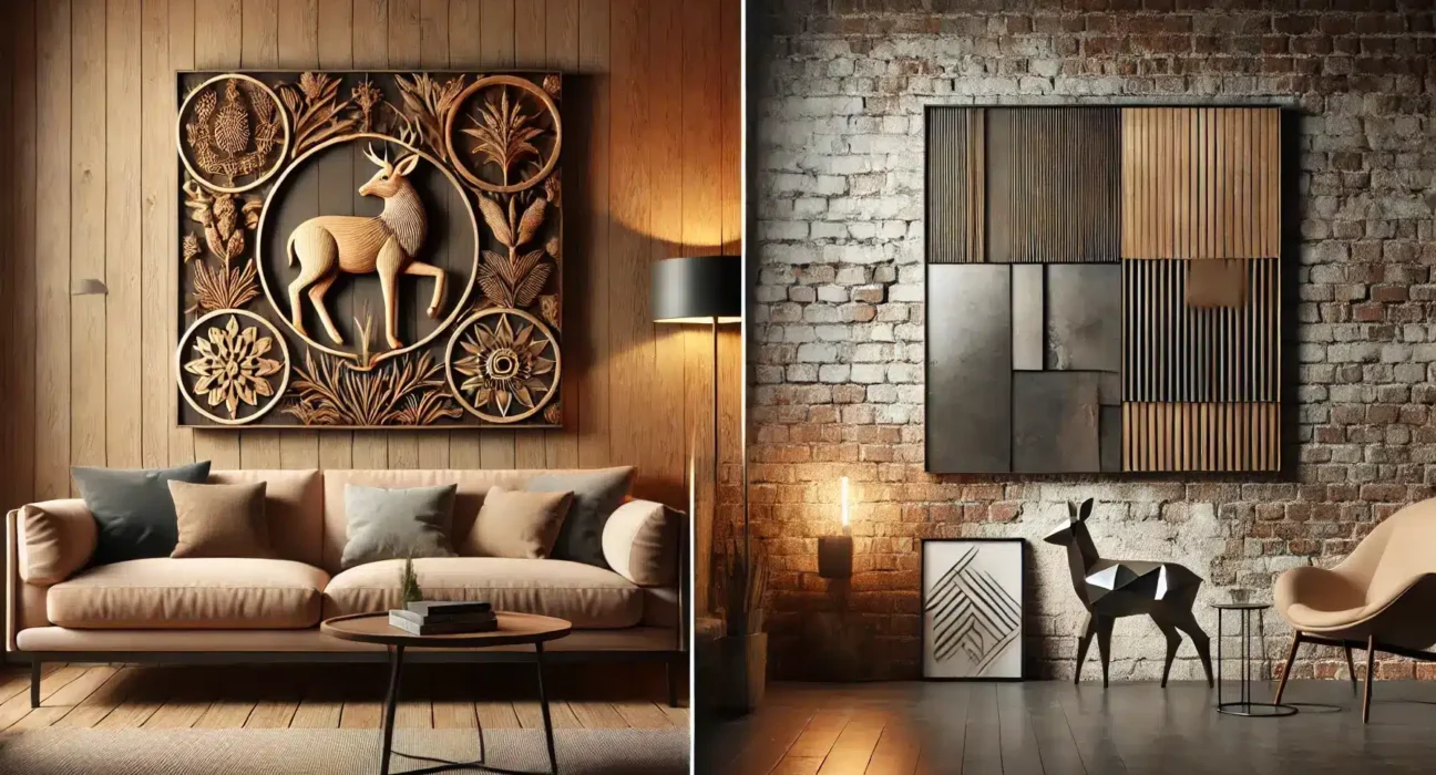 metal wall art decor: A Simple, Modern Way to make your home look better!