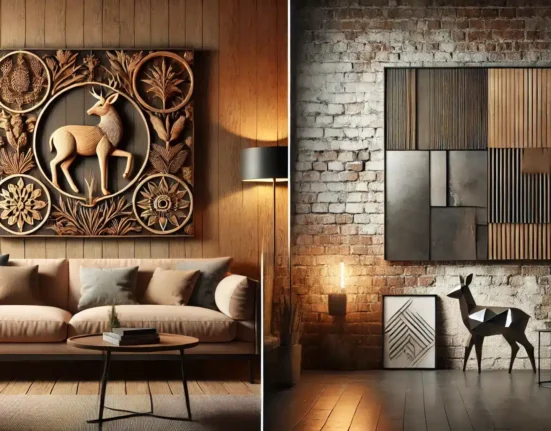 metal wall art decor: A Simple, Modern Way to make your home look better!