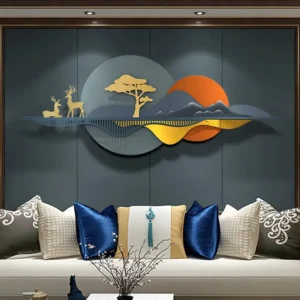 Types of metal wall art decor ations: