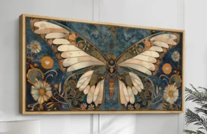 The wooden wall decorBehind Butterfly Designs: 