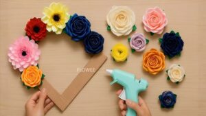 Fundamental Materials for Decorated Wall with Flower ProjectsFresh Flowers to Wall Decoration: