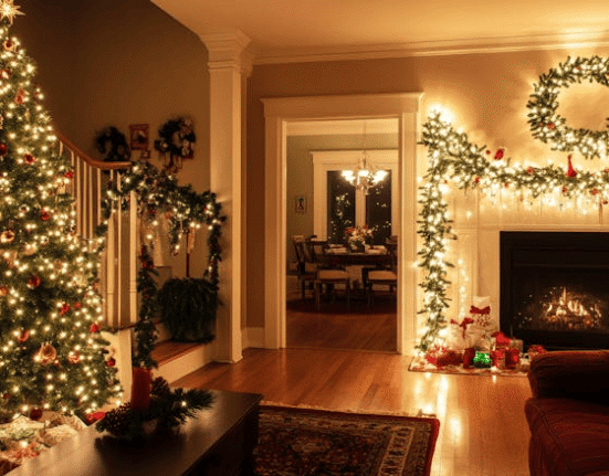 66 Christmas Decorations for a Wall: Creative Ideas to Transform Your Space!