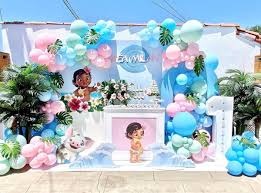 Moana Birthday Party Decoration Ideas: 