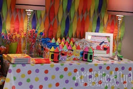 DIY Sesame Street Birthday Party Decorations: 