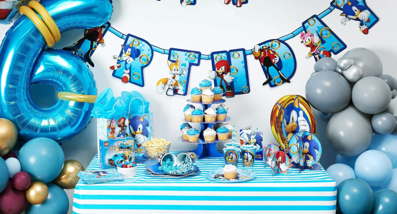56 Sonic the Hedgehog Birthday Decorations: Epic Gaming Party Ideas & Setup Guide!