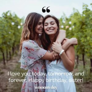 preface happy birthday sister images Are Perfect for Your Special Bond: 