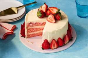 Strawberries for Strawberry Cake Decorations: