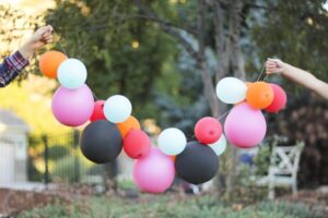 4.Simple Birthday Decoration Ideas at Home Using Balloons