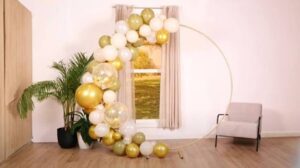 How to Decorate Balloons on Wall Easy: